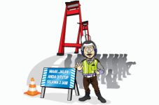 Ampera Ditutup Dua Jam