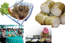Lontong dan Lemang Rendang...