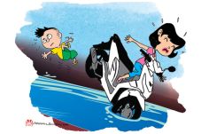 Penjambret Tendang Motor,...