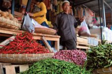 Harga Cabai Rawit Turun...
