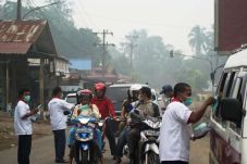 Peduli Kabut Asap, Perindo...