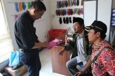 Massa GP Ansor Datangi...