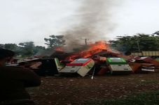 Kejari Medan Musnahkan...