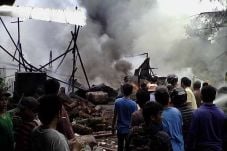 Gudang CPO Hangus Terbakar