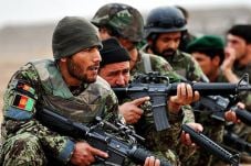 Pasukan Afghanistan...