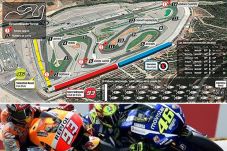 Fans Rossi dan Marquez...