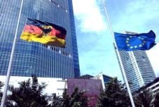 German Embassy Flag...