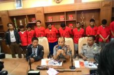 Polisi Amankan Belasan...