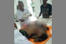 Jenazah Perwira TNI...