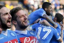 Pesta Gol, Napoli Raih...