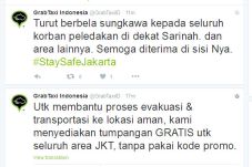 Ada Ledakan, GrabTaxi...