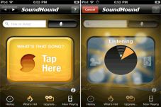 Aplikasi SoundHound...