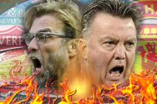 Klopp vs Van Gaal, Perang...