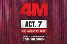 Album Comeback 4Minute...