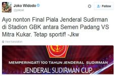 Jokowi Ajak Tonton Final...