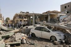 Serangan Koalisi Saudi...