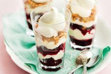 Sajian Bluberi Cheesecake...