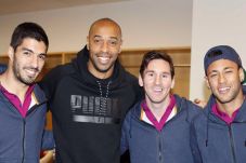 Thierry Henry Pancing...