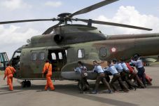 Heli Super Puma TNI...