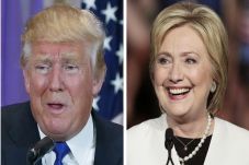 Hillary dan Trump Melenggang...