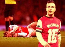 Cedera Wilshere Buka...