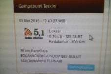 Gempa 5,1 SR Goyang...