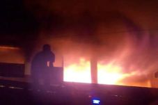 Pasar Tavip Binjai Terbakar,...
