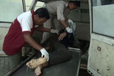 Tabrak Mobil saat Balapan...