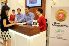 Laba Bank Sampoerna...