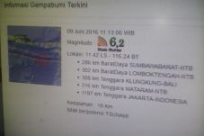 Gempa 6,2 SR Juga Dirasakan...