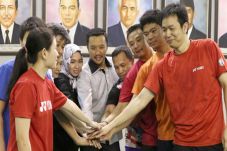 Menpora Tinjau Persiapan...