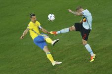 Laga Swedia vs Belgia...