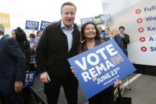 Cameron Didukung sebagai...