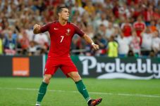 Ronaldo Girang Portugal...