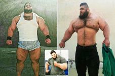 Giant Iran Bodybuilder...