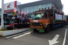 Honda Berangkatkan Pemudik...