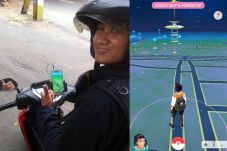 Demi Tangkap Pokemon...