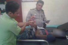 Tersetrum saat Pasang...