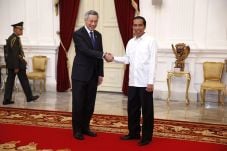 PM Singapura dan Jokowi...