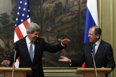 Bahas Suriah, Kerry-Lavrov...