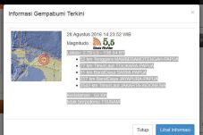 Gempa 5,5 SR Guncang...