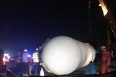 Evakuasi Truk LPG, Jalur...