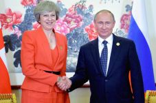 Bertemu May, Putin Ingin...