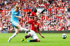 Bruyne Shines as Manchester...