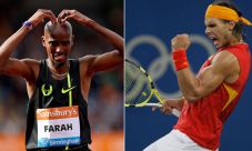 Mo Farah dan Rafael...