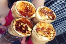Crepe Brulee, Kudapan...