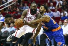 James Harden Cetak Double-double...