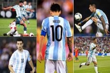 Messi dan Pemain Timnas...