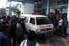 Seorang Korban Sinabung...