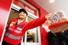 McDonalds Give Up in...